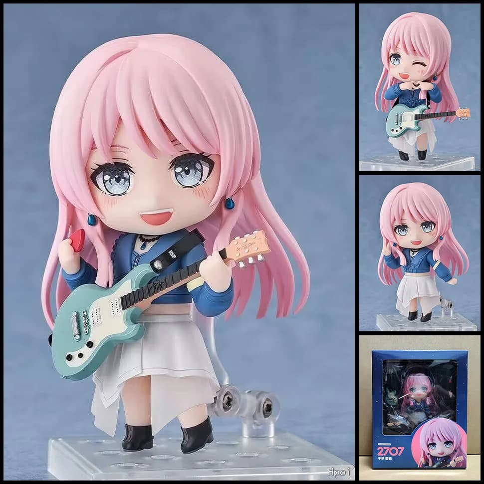 Figura Anime di Anon Chihaya # 2707, BanG Dream! Statuetta da Collezione, Action Figure con Visi Intercambiabili e Articolazioni Mobili