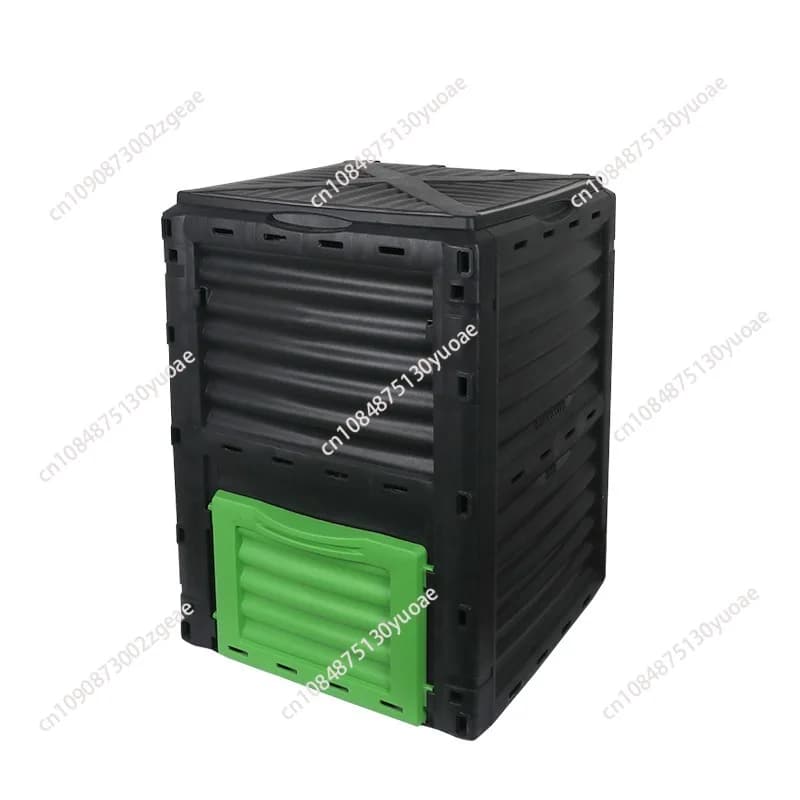 Garden Compost Bin Outdoor Compost Box for Kitchen Waste & Leaves Organic Fertilizer Fermentation Tank Eco-Friendly