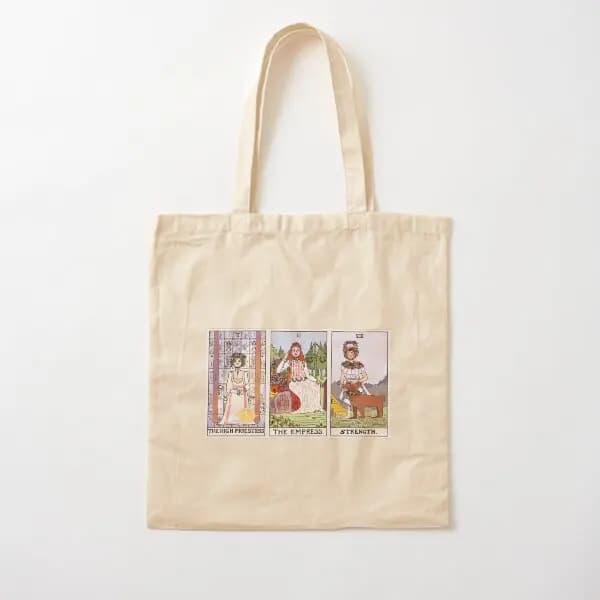 Midsommar Tarocchi Versione a colori Co Ohe Borsa in tela Borsa unisex in tessuto Borsa da donna Tote Grocery Fashion Stampato Casual