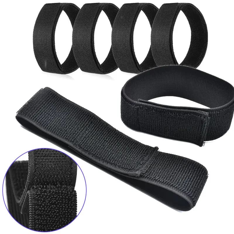 5 pezzi cavo elastico con gancio fascetta in nylon elementi di fissaggio elasticizzati multifunzionali fasce elastiche riordino cinghie fisse organizzatore avvolgente per cavi