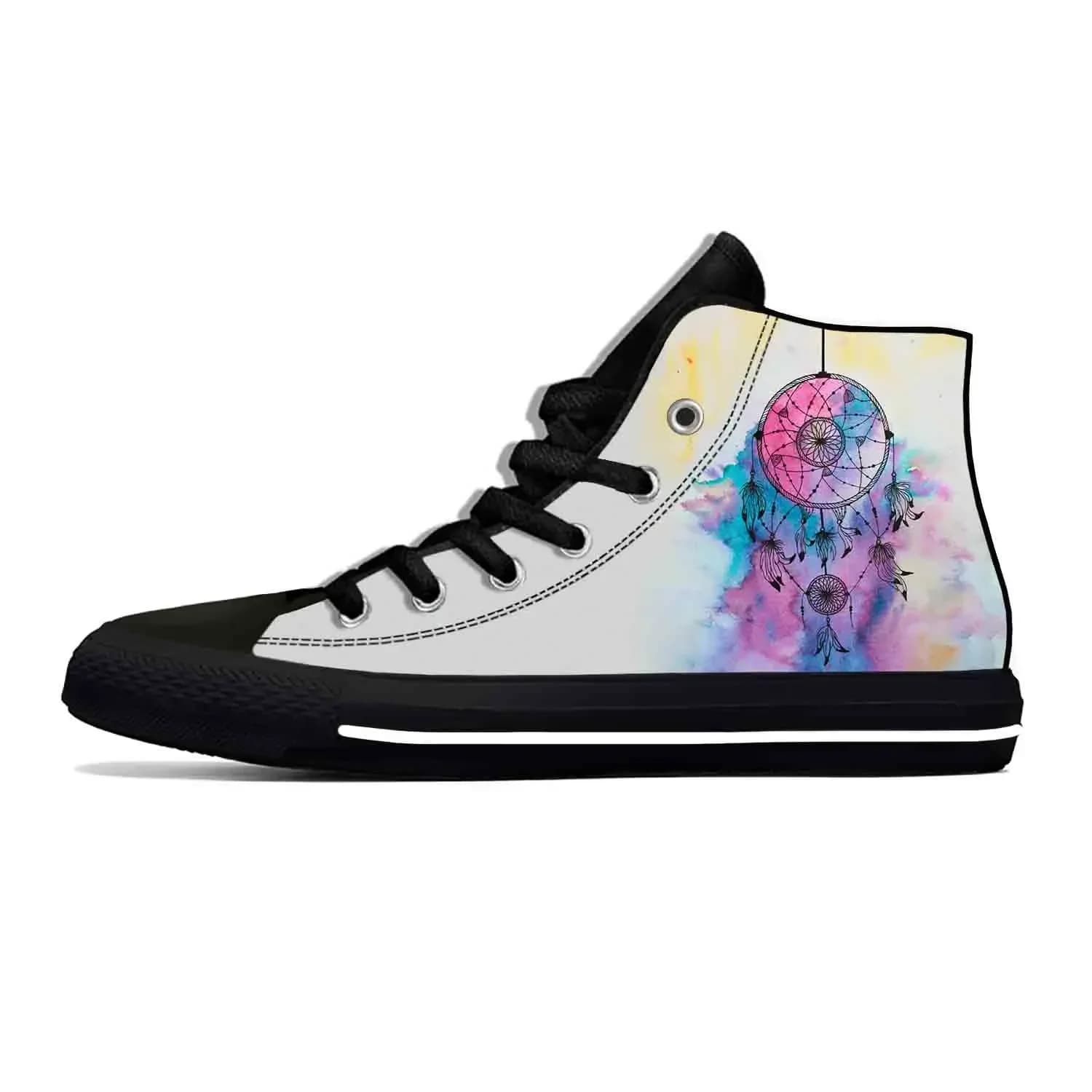 Hot Anime Cartoon Manga Dream Catcher DreamCatcher Casual Shoes High Top Breathable Men Women Sneakers Lightweight Board Shoes