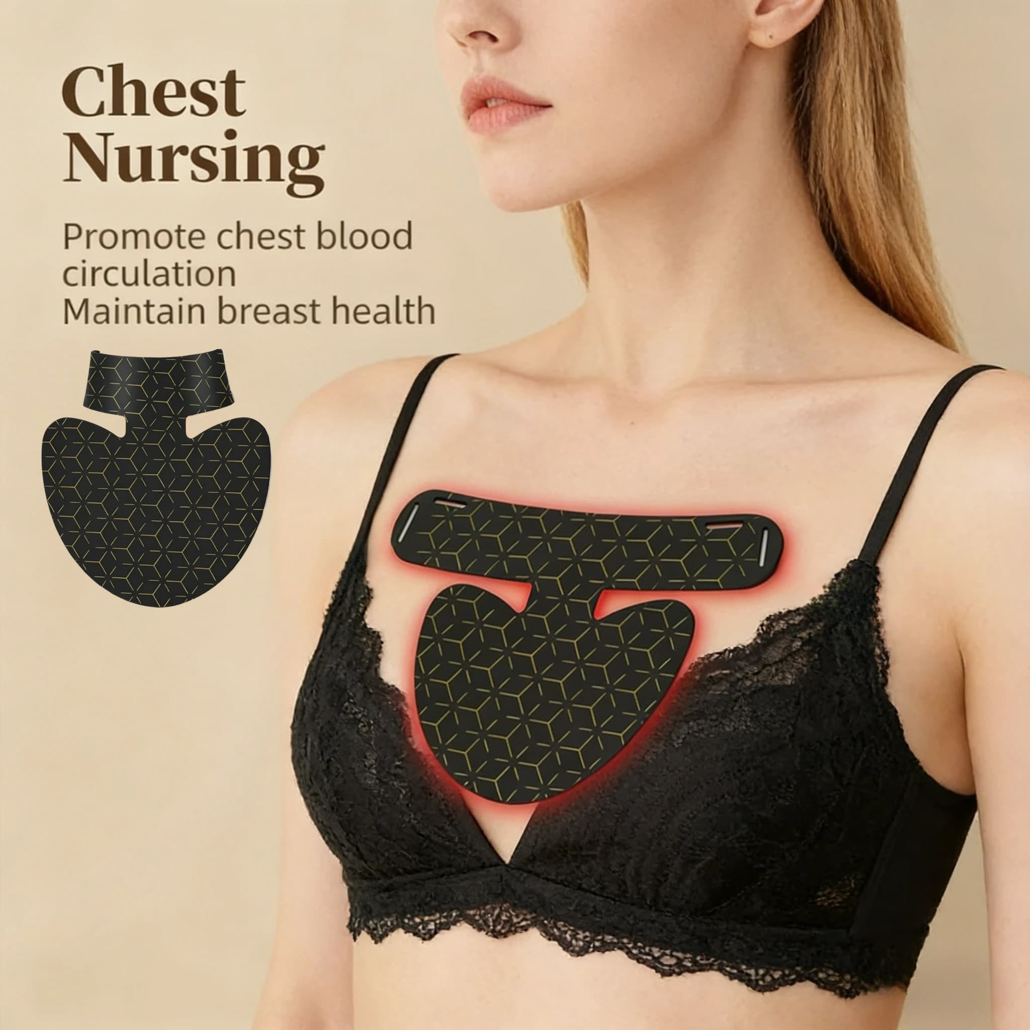 Maschera di bellezza per il collo a LED a 4 colori, terapia fotonica, stimola il collagene, antirughe, rassoda la pelle, per la cura di collo, petto e schiena