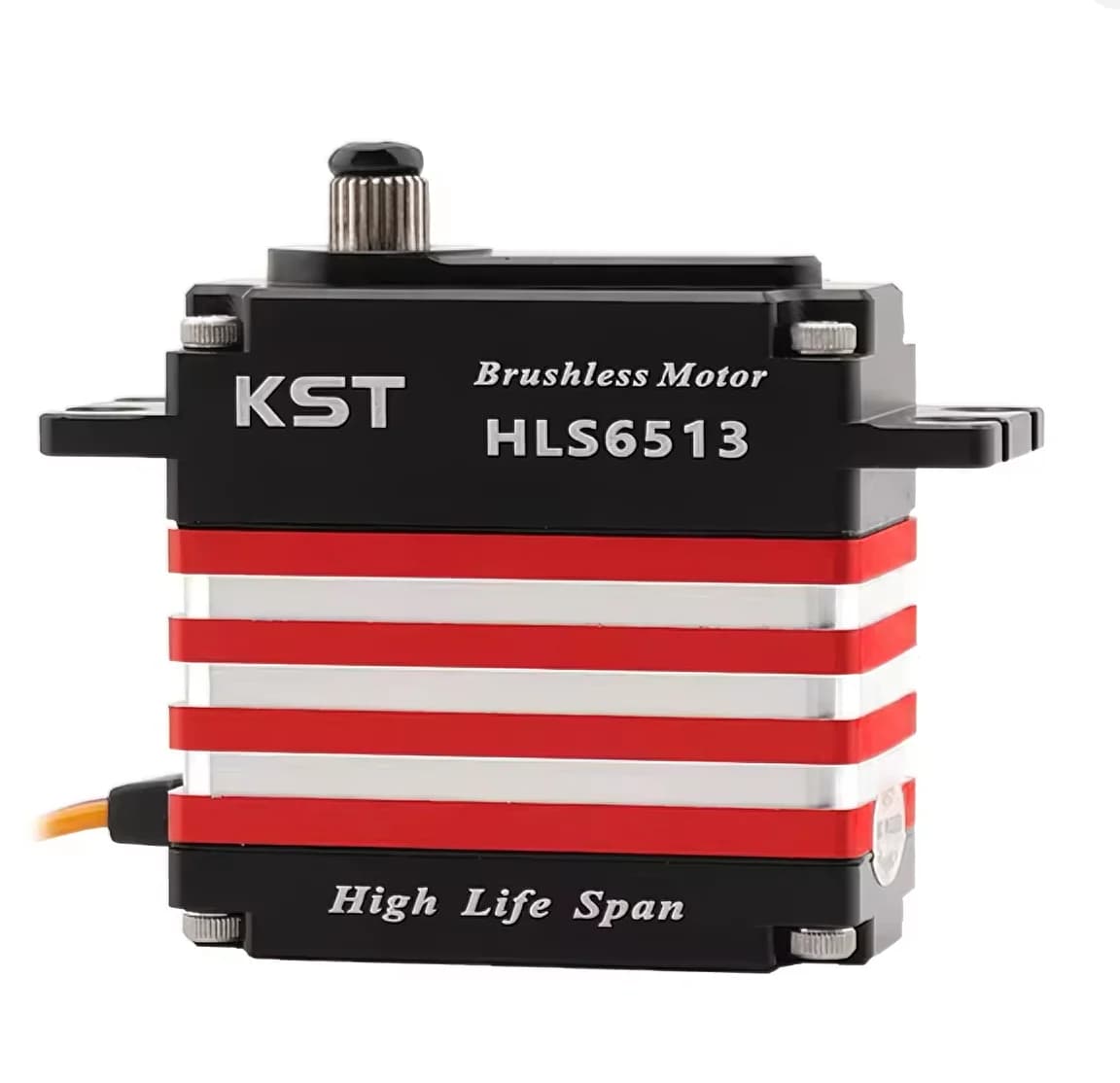 KST HLS6513 HV Sensori Hall senza contatto servo con ingranaggi metallici digitali brushless standard per elicotteri RC di classe 700-800