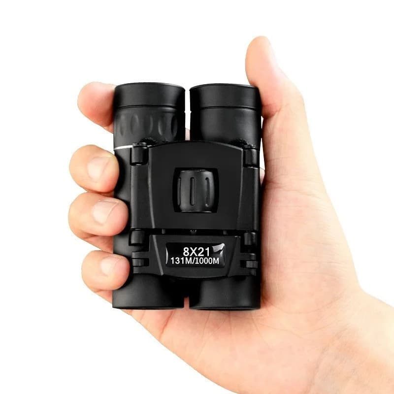 1 pz Telescopio ad alta definizione ad alta potenza 8 * 21 Binocolo professionale per visione notturna esterna e birdwatching