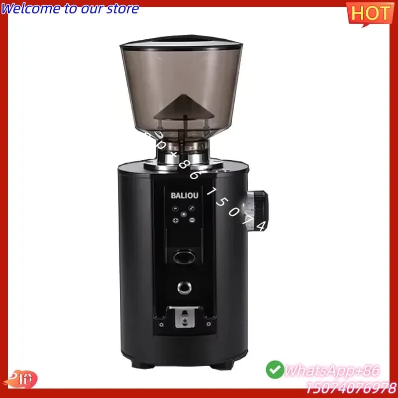 2026 Professional Espresso Grinder Electric Coffee Grinding Machine Coffee Mill 64MM Coffee Bean Grinder