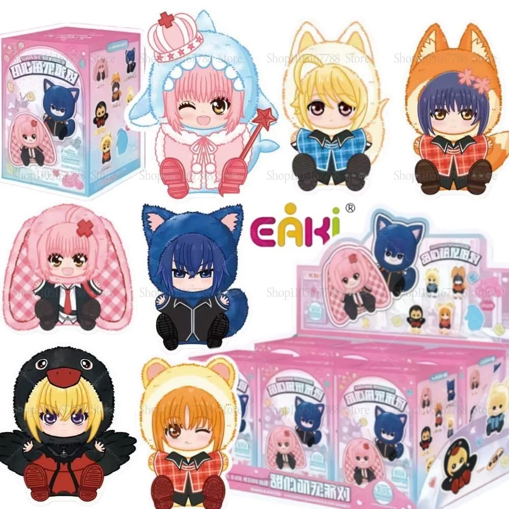 EAKI Originale Shugo Chara! Blind Box di Peluche Cosplay Animale, Statuetta da Collezione Carina, Ciondolo per Borsa, Accessorio Anime, Regalo di Compleanno