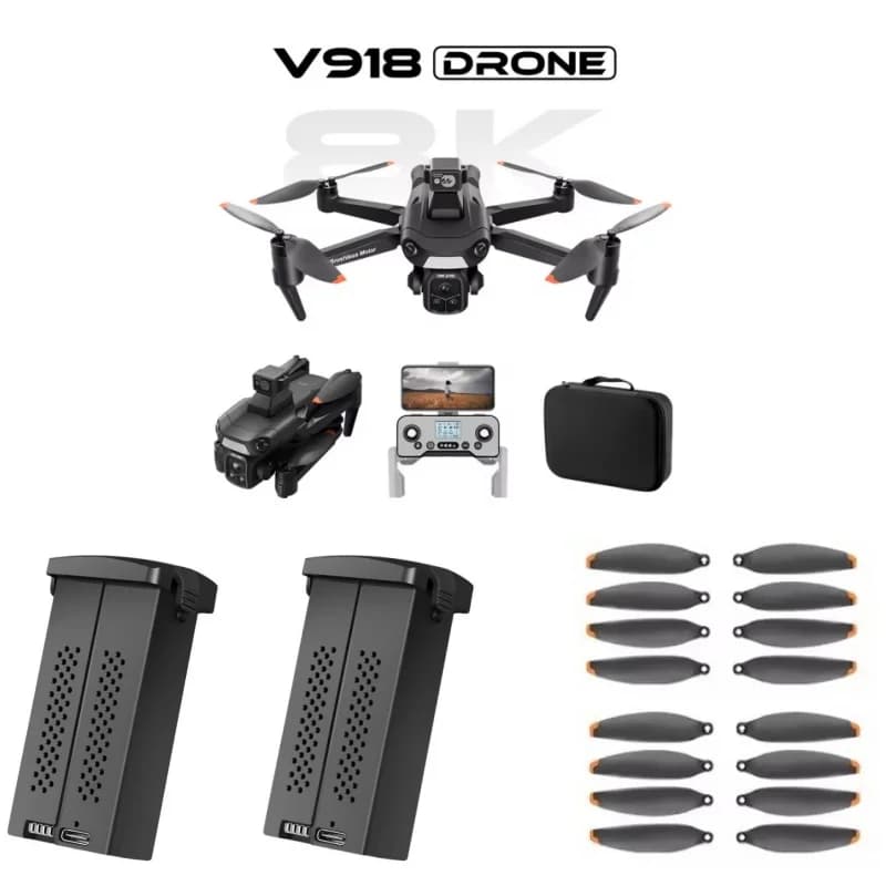 Batteria per Drone V918 7.4V 3000MAH / Elica per Drone GPS V918 / Batteria e Pale per Drone V918 PRO / Accessorio Batteria per Drone V918