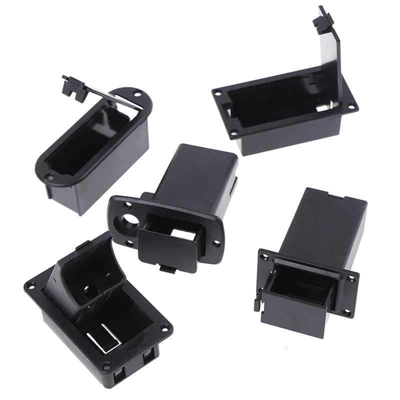[S5]Active Bass Guitar Pickup 9V Battery Boxs 9V Pick Up Battery Holder/Case/ Cover~