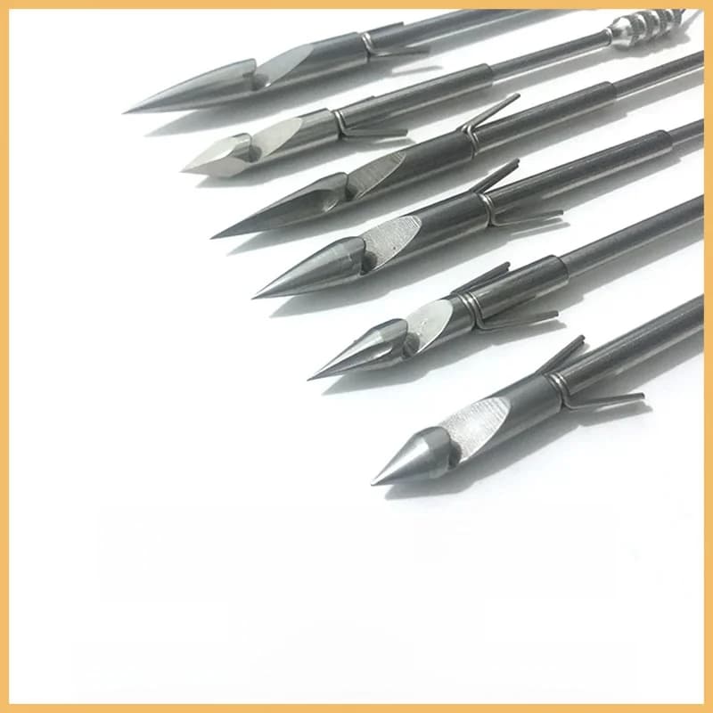 New Model 440C Heat-Treated Bullet Fishing Dart No Drift No Turn for Deep Water And Stone Target Archery Outdoor Camping Gear