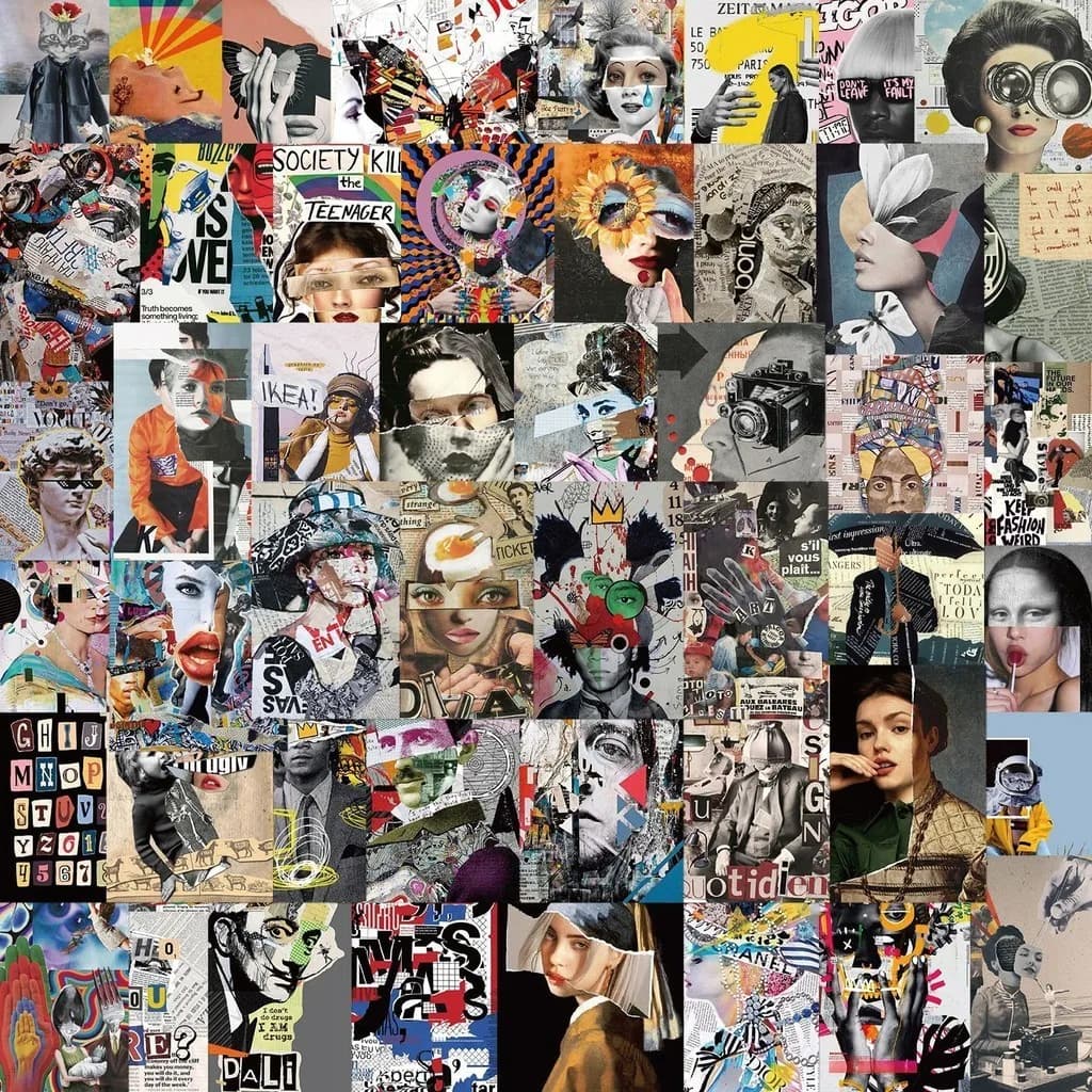 50 pieces of modern art magazines covering waterproof graffiti stickers for decals for astucci for hand accounts for bicycle helmet