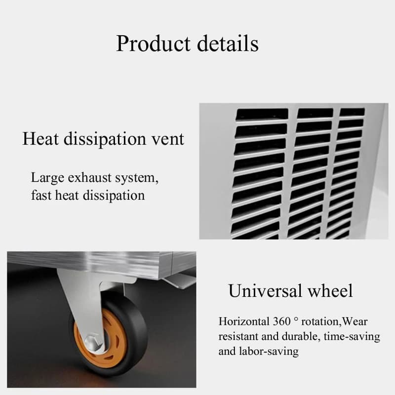 Double Pan Thai Pan Icecream Machine/stir Yogurt Fry Machine Roll Fried Ice Cream Maker With 6 Topping Tanks And Dust Cover
