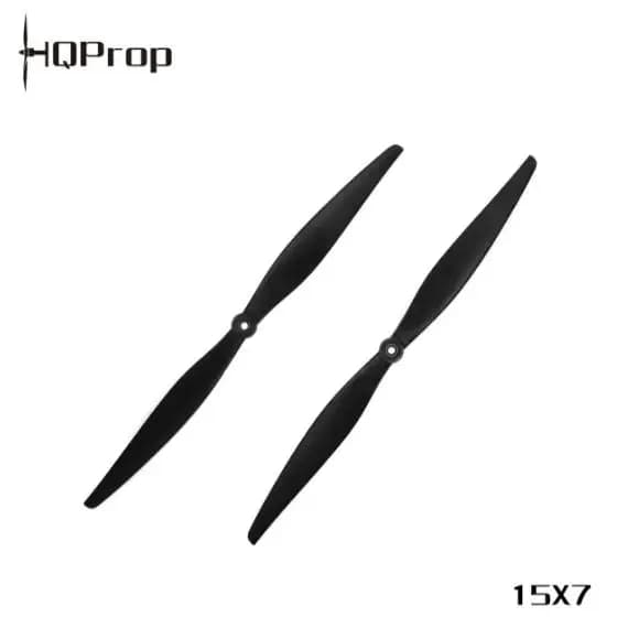 1Pair 1CW 1CCW HQProp 15X7 15 Inch 2-Blade GRN Propeller 6mm Shaft 37.4g Large Multirotor Long Range FPV Drone Props