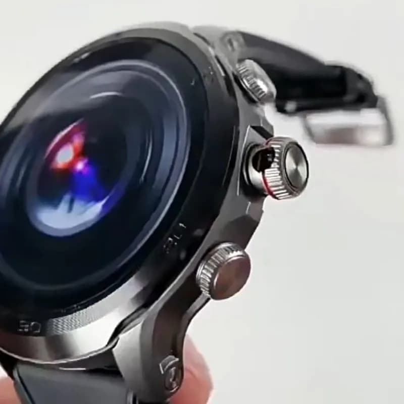 Smartwatch 5G con Fotocamera Rotante e Slot per SIM, Supporta Scaricamento App (anche TikTok), Monitoraggio Salute e Registrazione Vocale