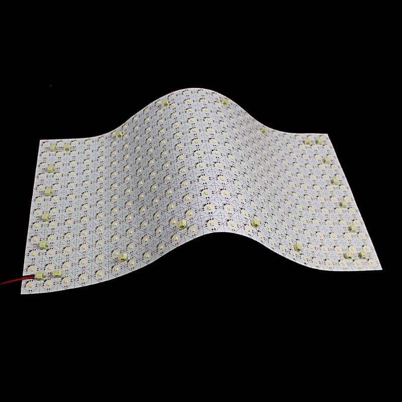 Decorazione del pannello di illuminazione Pannello da parete a LED Flessibile per esterni Barra a colori per esterni Retroilluminazione flessibile