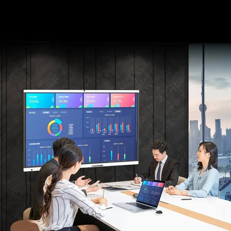 Proiettore Wireless 4K con Trasmissione HDMI ad Alta Definizione, Proiettore per Conferenze e Computer, Portatile per Viaggi d'Affari