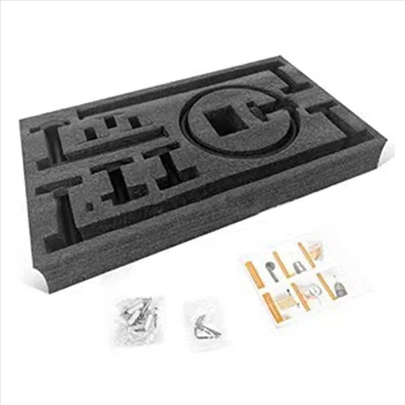Set portasciugamani 2025+ Set di ganci appendiabiti senza punzonatura Set di accessori per il bagno nero da 9 pezzi Set portasciugamani da parete per bagno