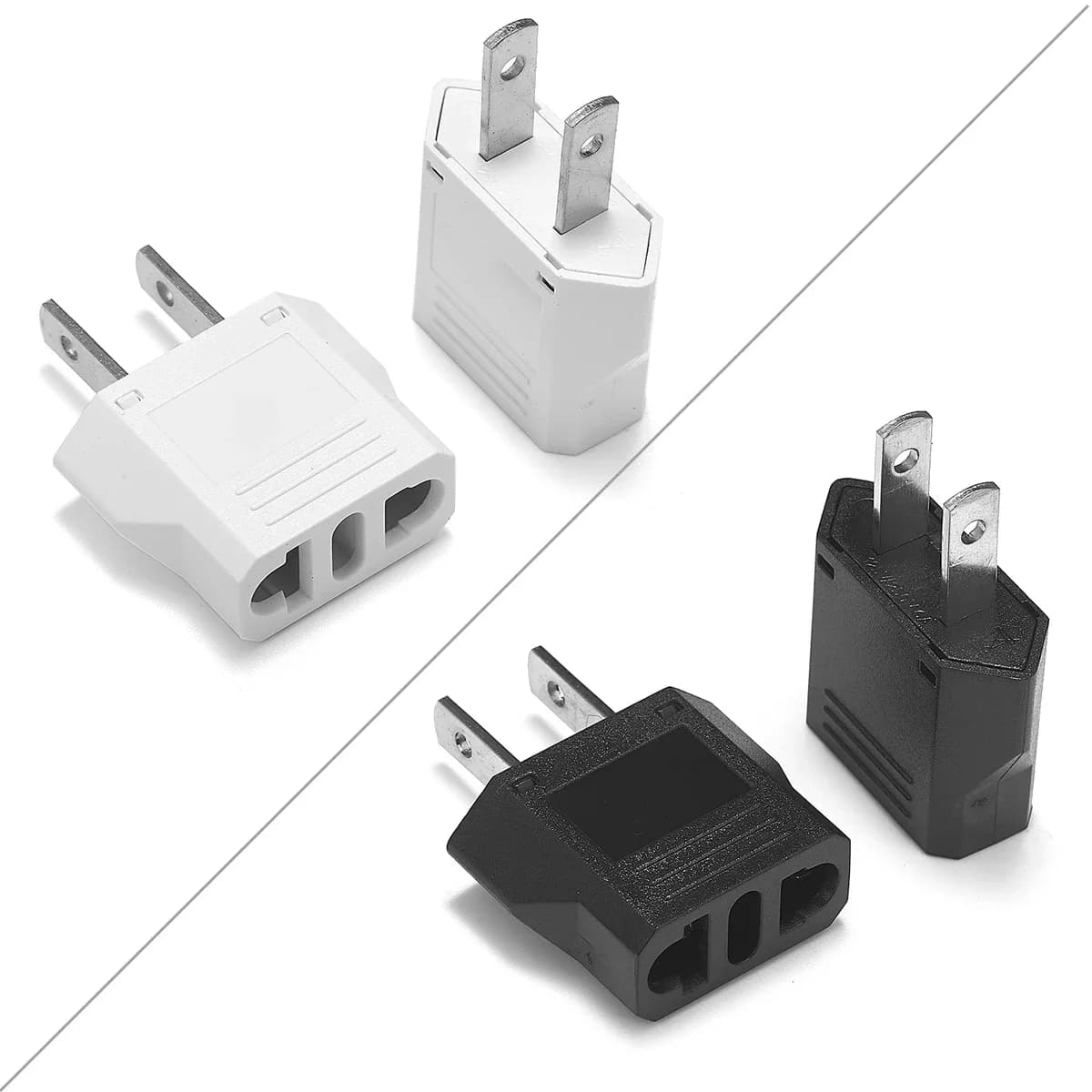 Adapter for American Plug Travel Power Adapter from EU to USA Adapter for European to American plug converter Charger socket CA