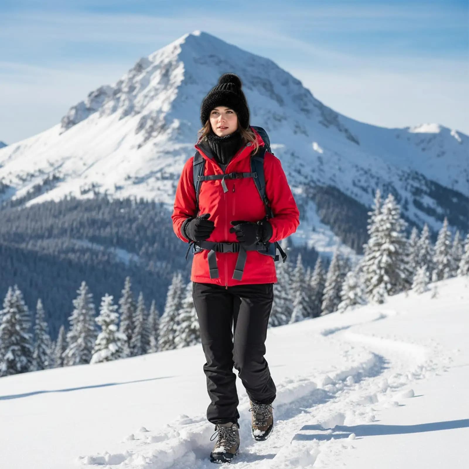 Cappelli invernali da donna Berretto per la stagione fredda con ghetta per il collo Fodera in pile Cappelli carini per le donne con paraorecchie per la stagione fredda