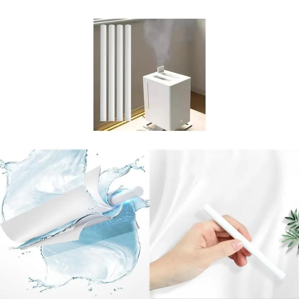 J6PE 50PCS Mini Humidifiers Filters Refill Sticks Spare Cotton Swab Wick Sticks