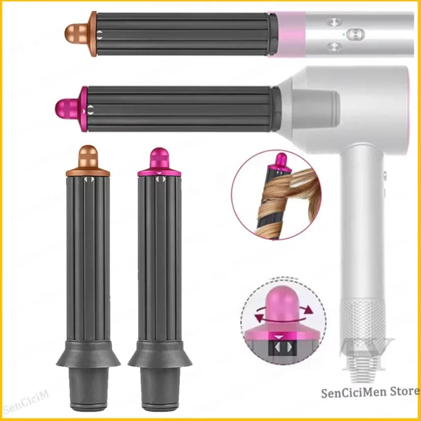 Universal accessories for hair dryer, diffuser, automatic curling iron, hairdressing accessories, magnetic nozzle, quick installation