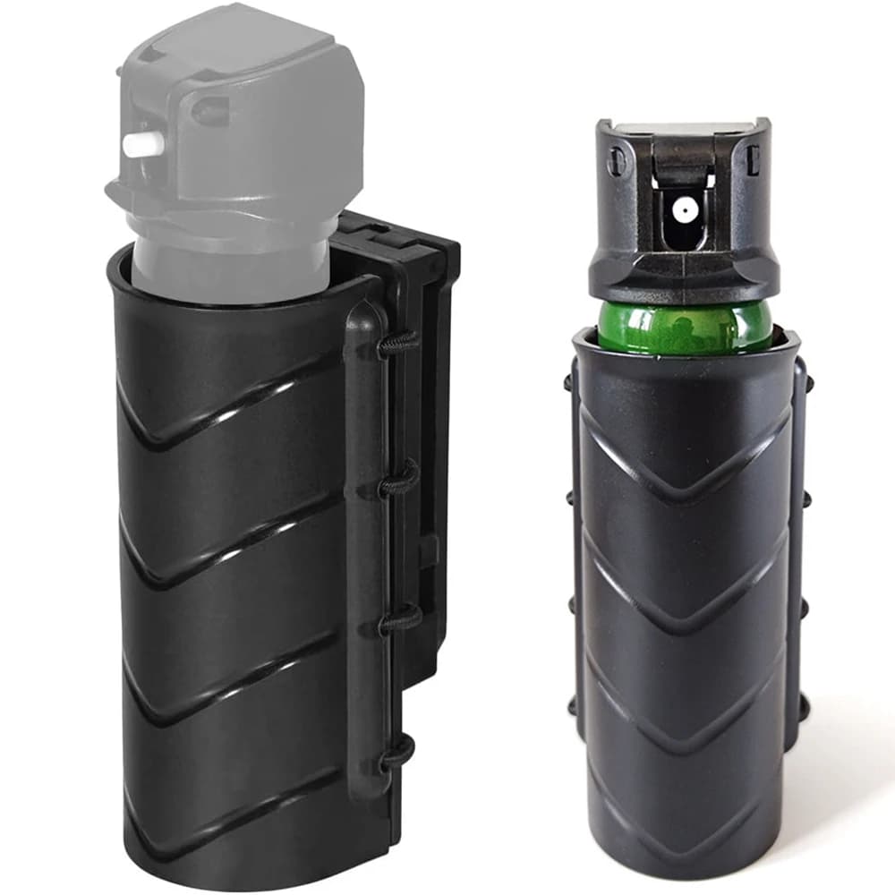 KRYDEX Pepper Spray Holder for Duty Belt OC/Mace Pepper Holster MK4 Canister Carrier Pouch 360 Rotating Carrier Sheath