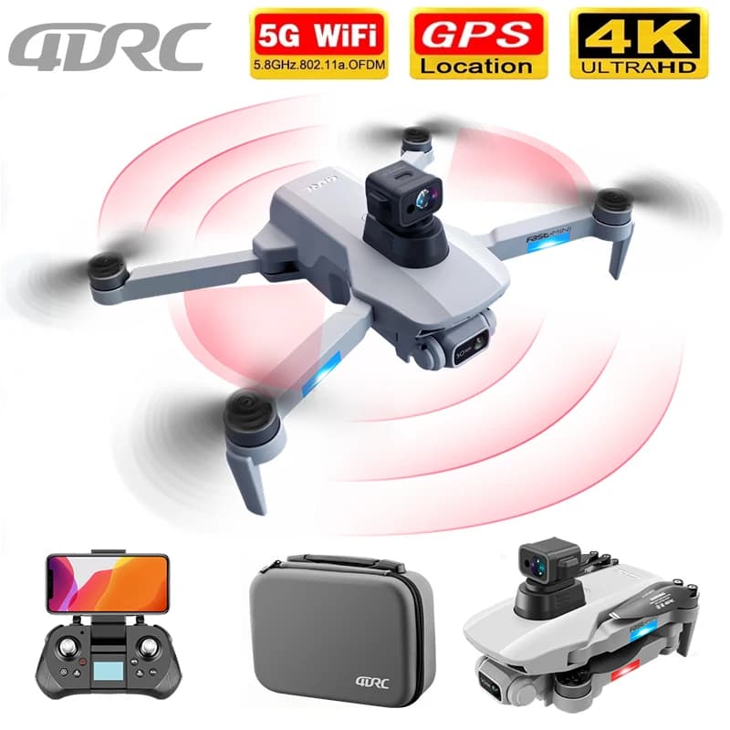 Solo 249g 4DRC F8S Con Laser Evitamento Ostacoli Professionale 6K ESC Macchina Fotografica Motore Brushless GPS 5G WIFI FPV RC Drone Quadcopter