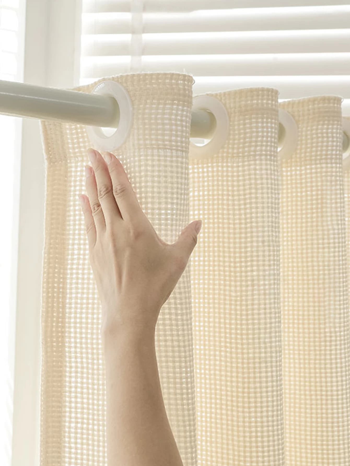 Flax Tent Screen Tent Tent no easy installation bedroom bay window ins light matte shade cloth of wind