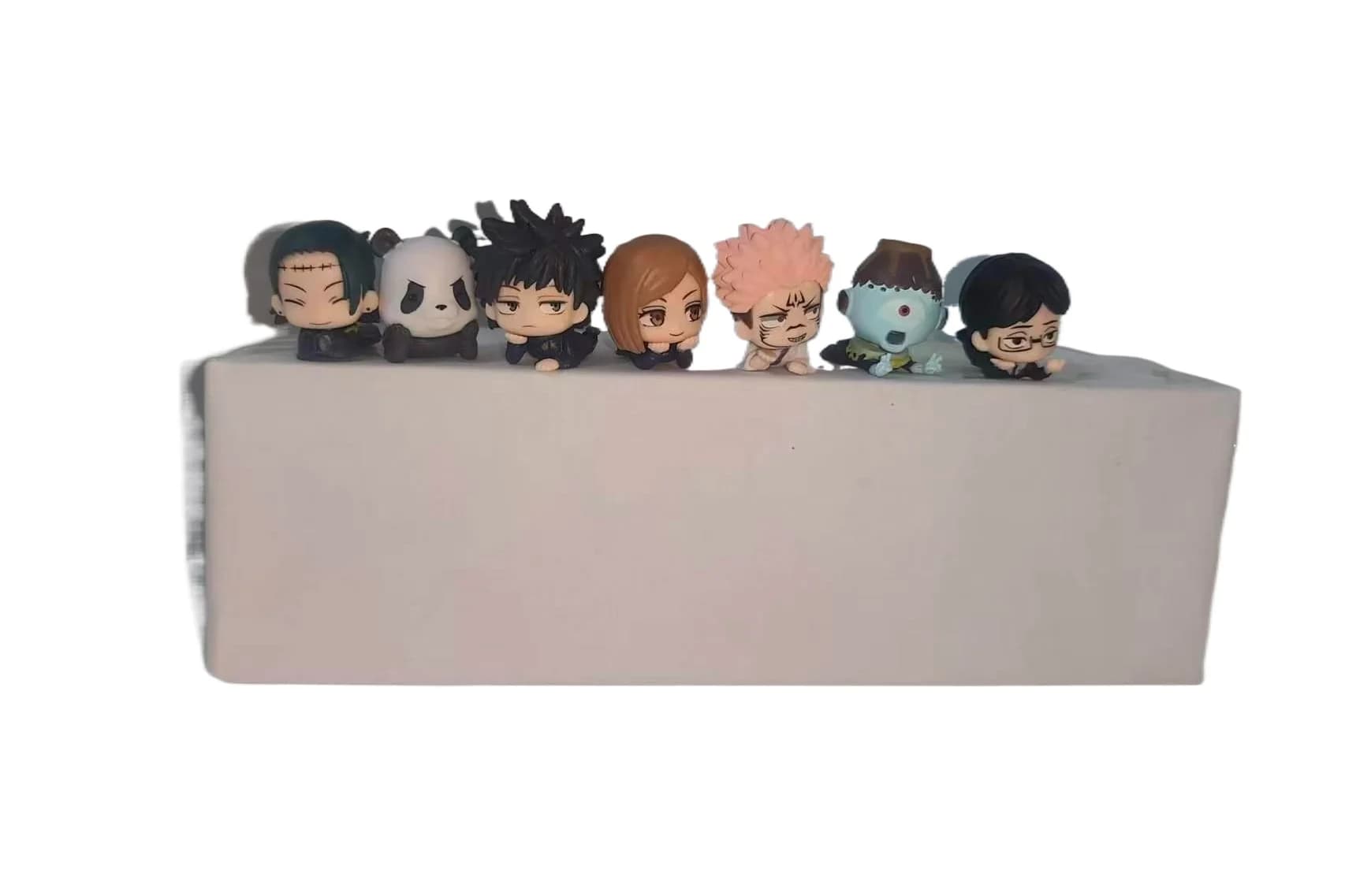 New Arrival! Adorable Jujutsu Kaisen Chibi Figures. Perfect Anime Desk Decor & Collectible Gift for Fans. Shop the Trend Now