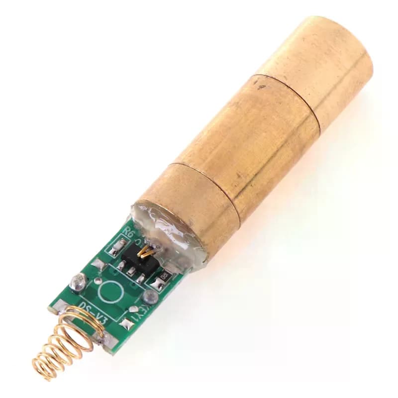 1 pz 532nm modulo laser verde ad alta potenza 30-50 mW per incisione fai da te taglio punto luce modulo scanner laser