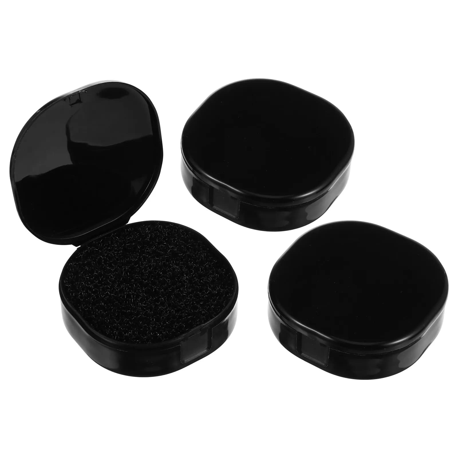 3Pcs Makeup Brush Cleaning Box High Quality Sponge Tool Eyeshadow Brush Cleaner for Home Travel Fast Pigment Removal Color