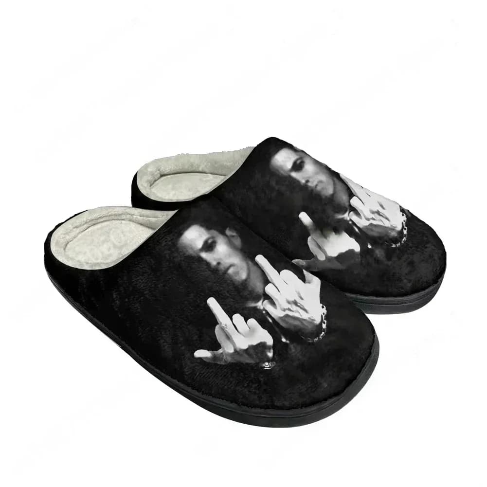 Pantofole personalizzate in cotone alla moda Hot Cool Eminem, da uomo, da donna, per adolescenti, in peluche, casual, calde, comode e termiche.