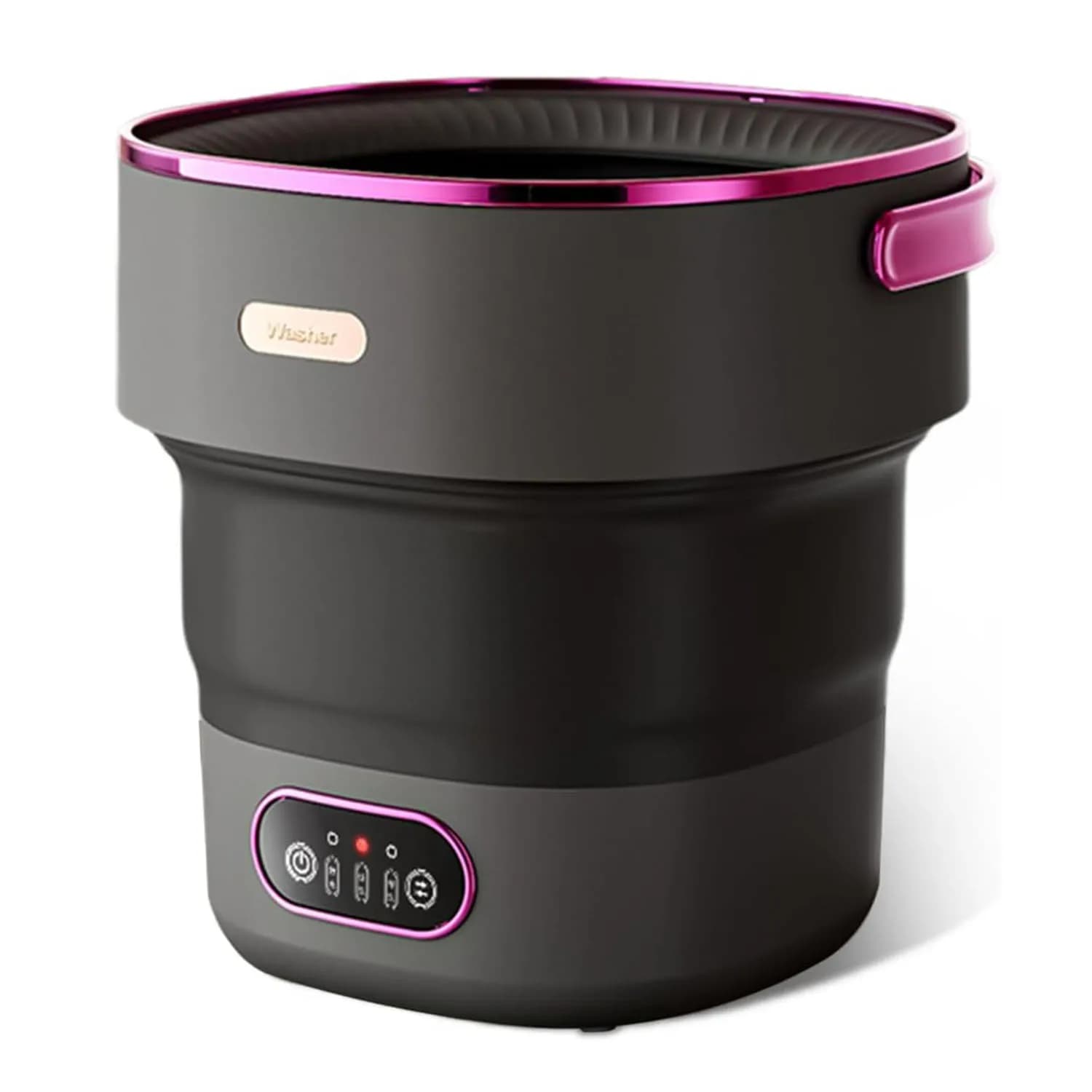 Portable washing machine 13 liters folding washing machine with 4 modes and rotary basket Deep cleaning of underwear Children's clothes