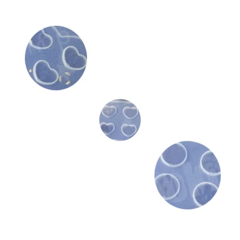 DIY Mini Heart Round Silicone Mold Epoxy Resin Mold Jewelry Tool Jewelry Accessories