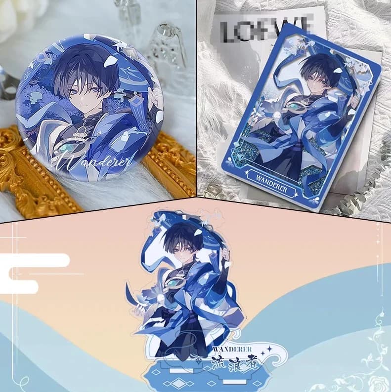 Originale soldato sparsi dio tesoro sparsi che scorre sabbia piastrelle in piedi mahjong wanderer anime barra laser periferica