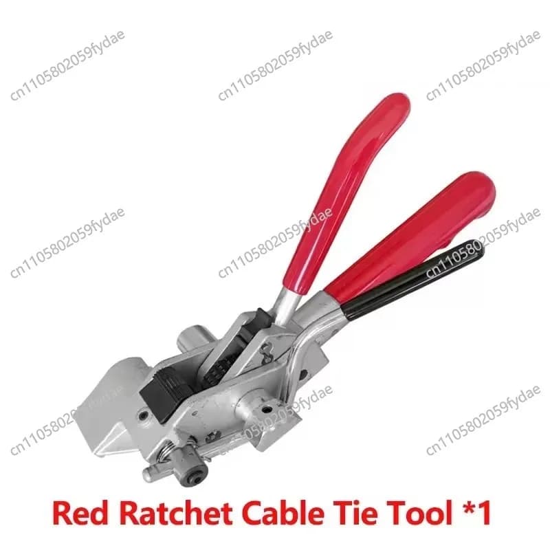 Stainless Steel Cable Tie Packing Pliers Manual Cable Tie Pliers Tightener Cutting Integrated Cable Tightening Machine