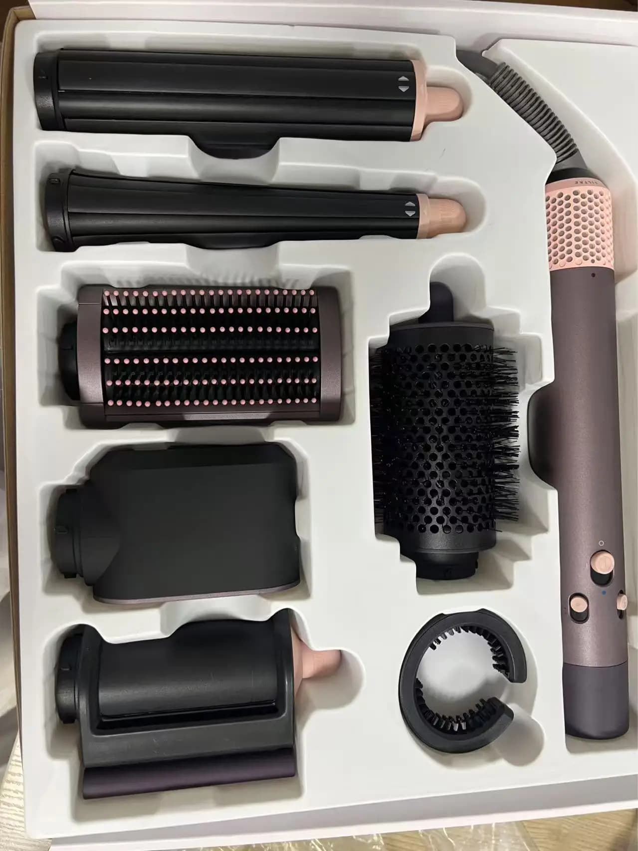 2026 New professional set Smart hairdresser: a multifunctional styling tool for smoothing and curling hair for HS08