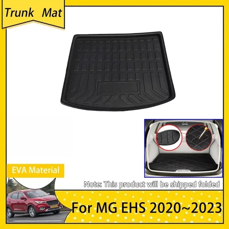 Car Trunk Mat for MG eHS HS Plug-in PHEV 2023 2020 2021 2022 Accsesories Rear Luggage Boot Cargo Box FLoor EVA Protective Carpet
