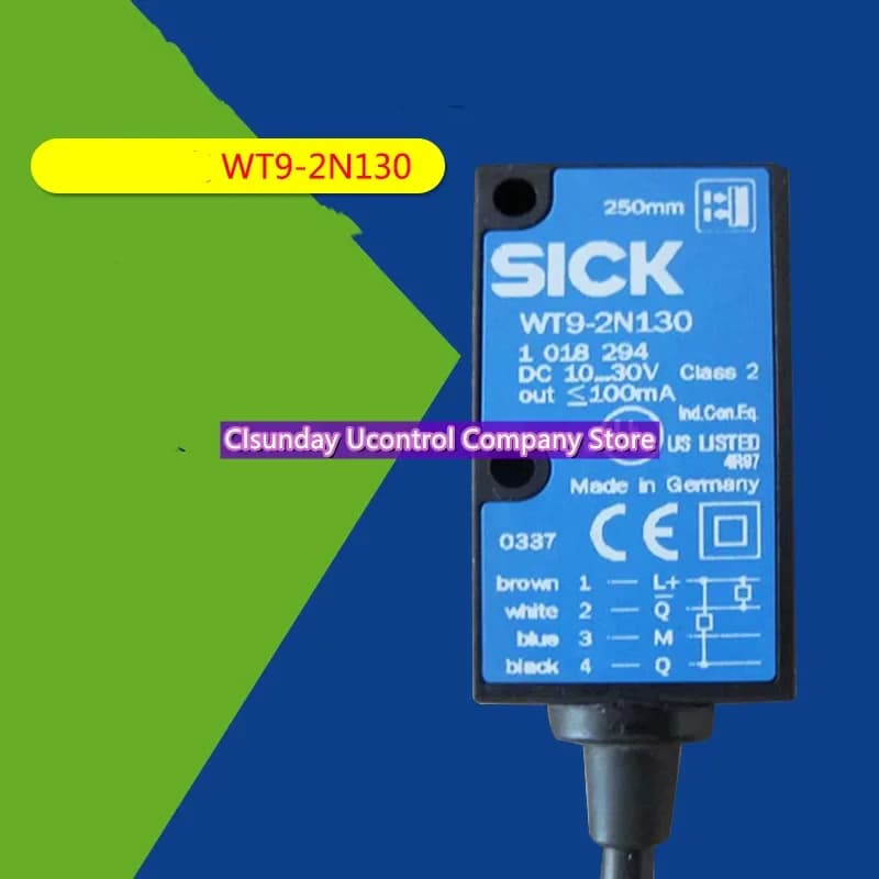 New original Diffuse Square photoelectric Switch WTB9-3N1161 WT9-2N130