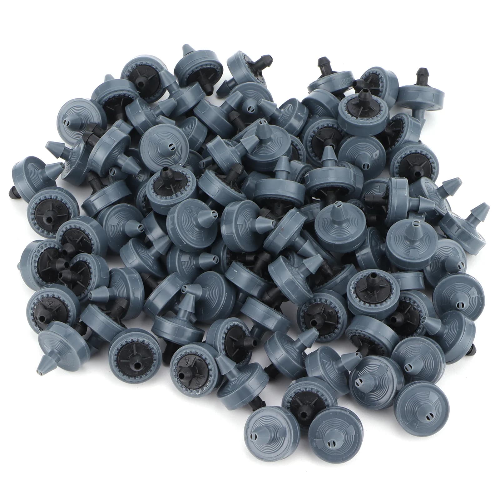 100 pcs/watering dripper 4L pressure compensation emitter 4/7 pipe irrigation equipment for garden greenhouses
