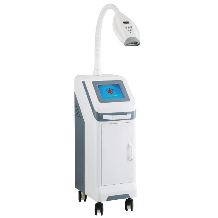 Laser pink teeth whitening camera