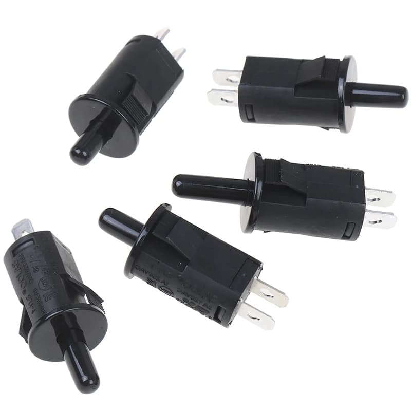 Interruttore a pulsante chiuso per armadio con interruttore a porta chiusa/aperta normale 1Pc