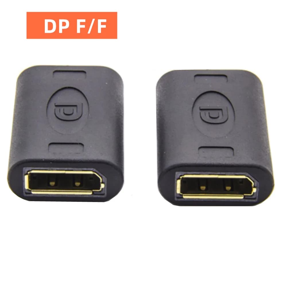 DP to DP DisplayPort Female to Female Adapter Connector Coupler Extender Tool Gold Plated DP Adapter