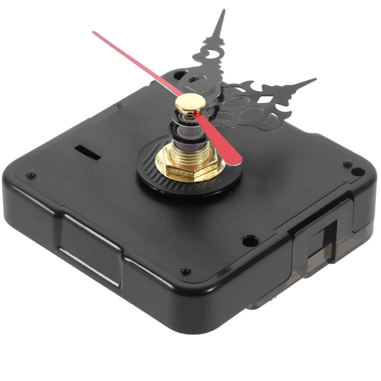 Kit Movimento Orologio 1 Set, Meccanismo Orologio da Parete Fai-da-te in Plastica con Lancette per Riparazione e Sostituzione, Adatto per Ufficio, Soggiorno, Artigianato
