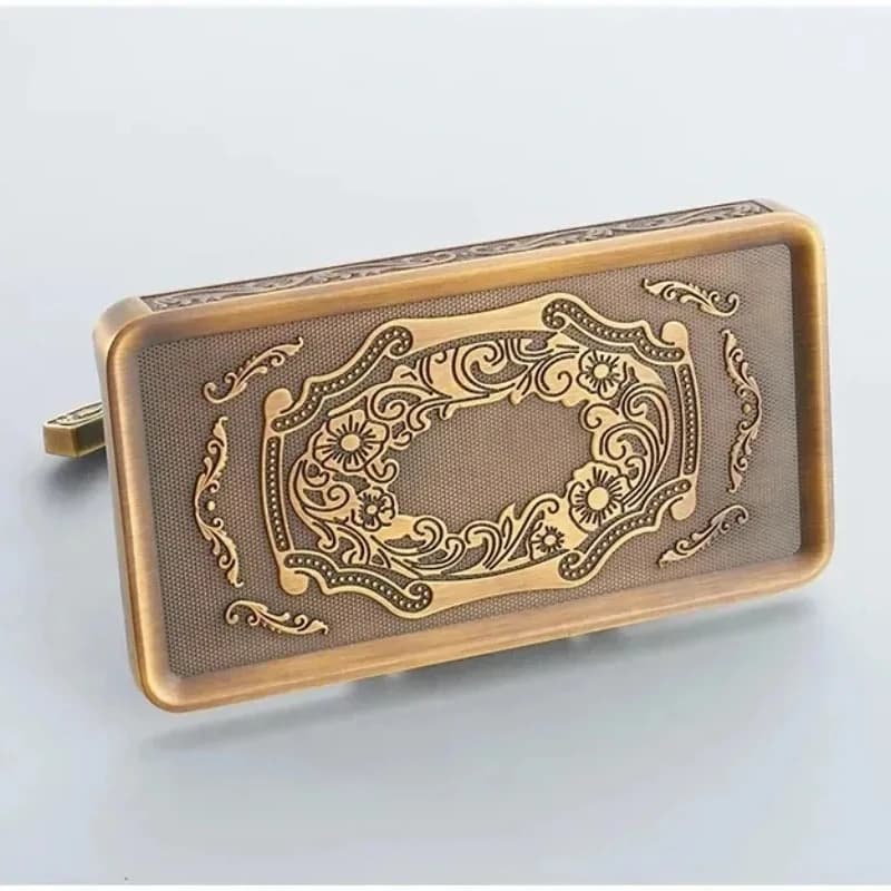 Portarotolo per carta igienica da parete, classico vintage, per bagno, in ottone antico, con scatola per fazzoletti, accessori per il bagno