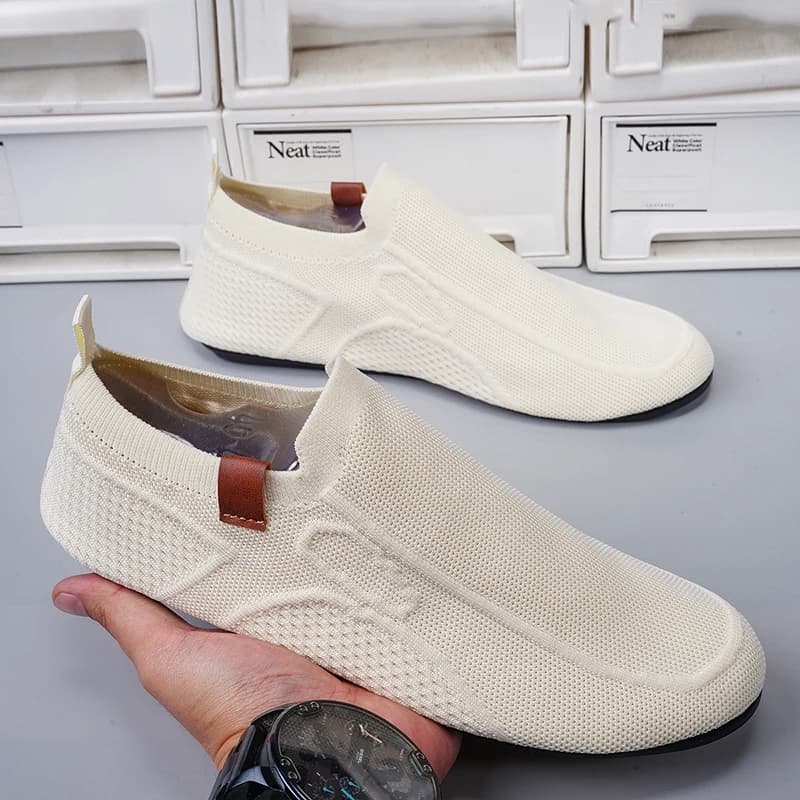 ​ ​ MAEDEF Scarpe causali da uomo Mocassini comodi e leggeri Calzature da passeggio antiscivolo con suola sottile e traspirante Stile alla moda ​ ​ Uomini