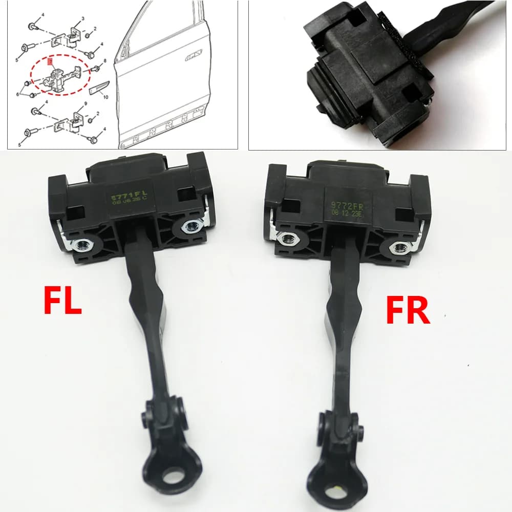 10269771 10269772 Car Left Right Door Check Strap Stopper Limit Rod Hinge Arm For MG RISING AUTO MARVEL R 2022-2025 X 2018-2022