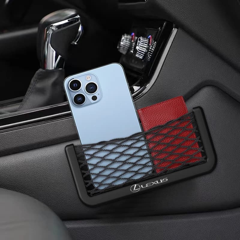 1 pz Auto Storage Net Pocket Mesh Organizer Accessori Per Lexus F SPORT GX460 Ct200h IS250 ES 220D IS200 Fsport GS GX IS LS LX