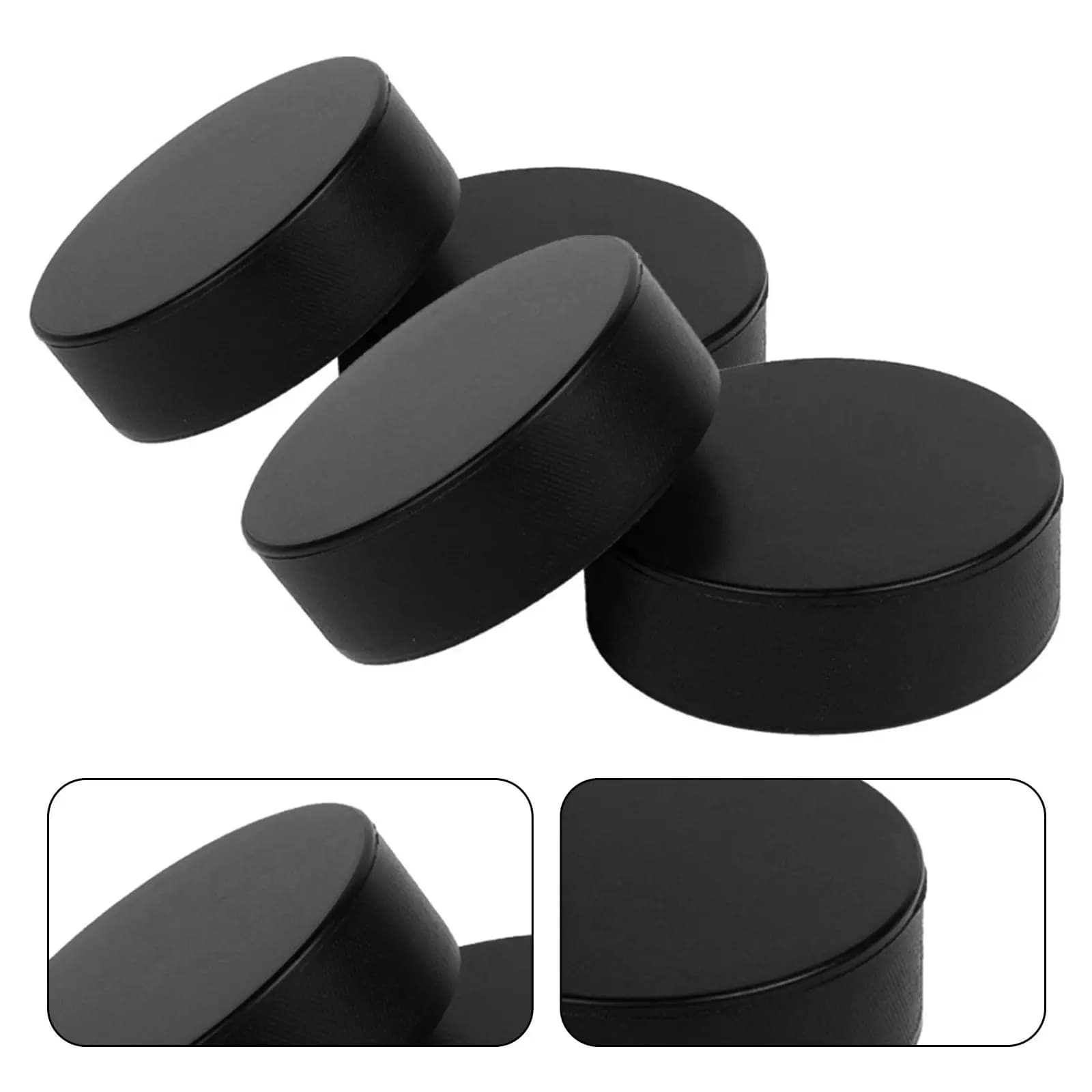 Set of 4 Discs in Ice Hockey Foam, Professional Training Accessories and Rotelle Skating Practice