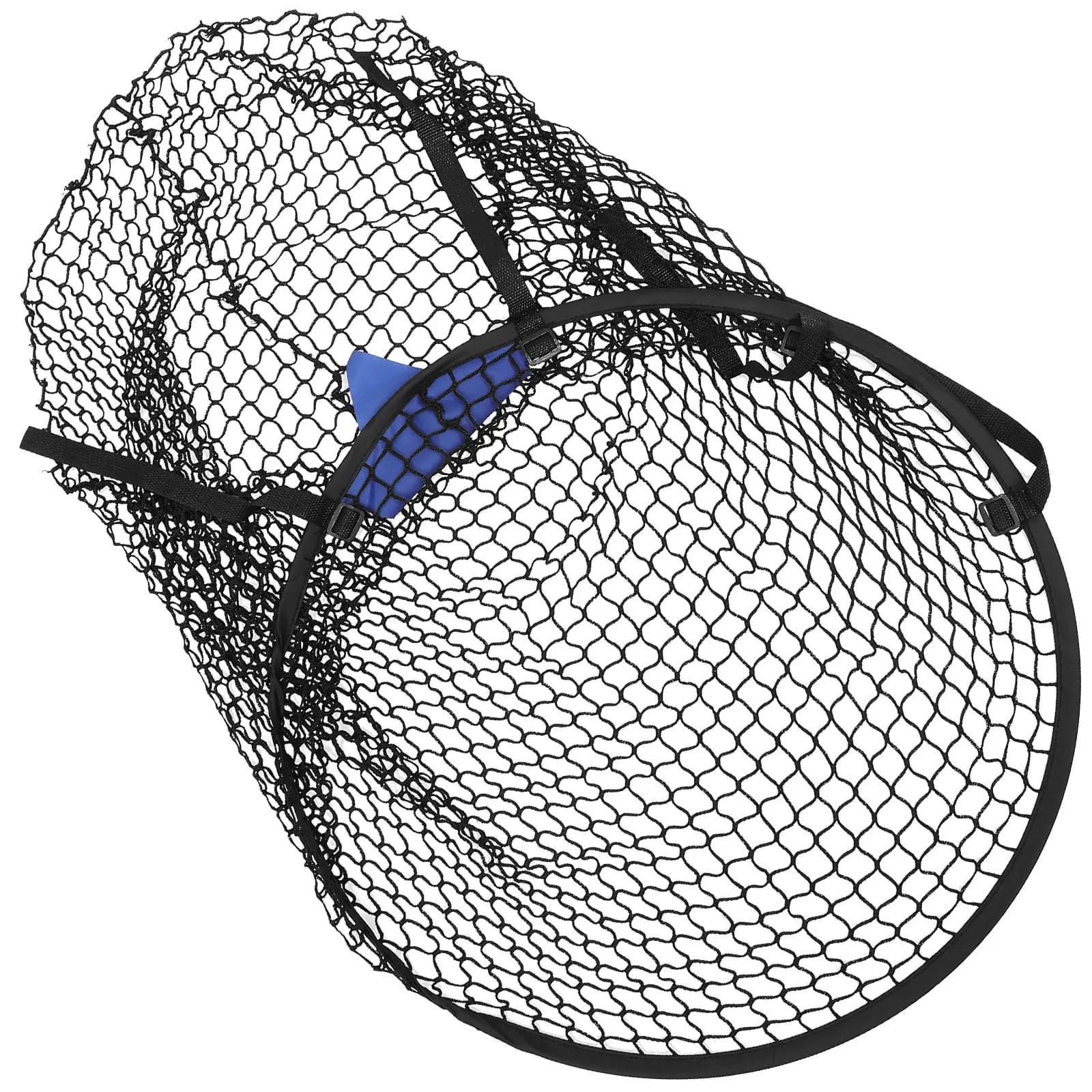 Cesto da calcio leggero con rete per allenamento indoor e outdoor, attrezzatura da allenamento per calcio in poliestere resistente, per feste in giardino
