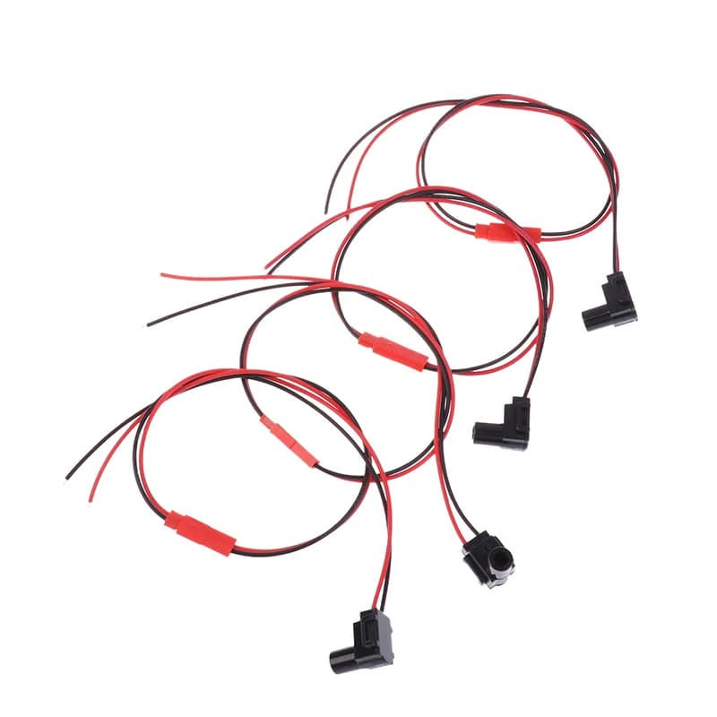 Maniglia a LED per portiera dell'auto Luce nera Guscio trasparente Guida a luce Pilastro Indicatore di segnale 12V Lampadina per illuminazione ambientale